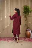 Raw silk Stitched 2-piece