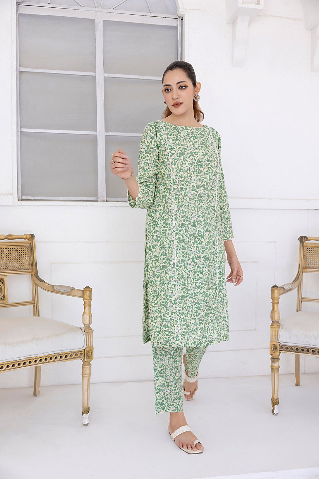 Ivory Embroidered Stitched Sheep