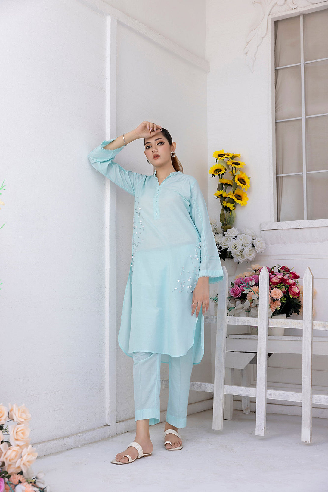 Classic Tiffany Embroidered stitched Sheep