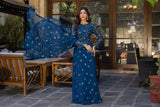 Classic Agean Embroidered stitched 3-piece