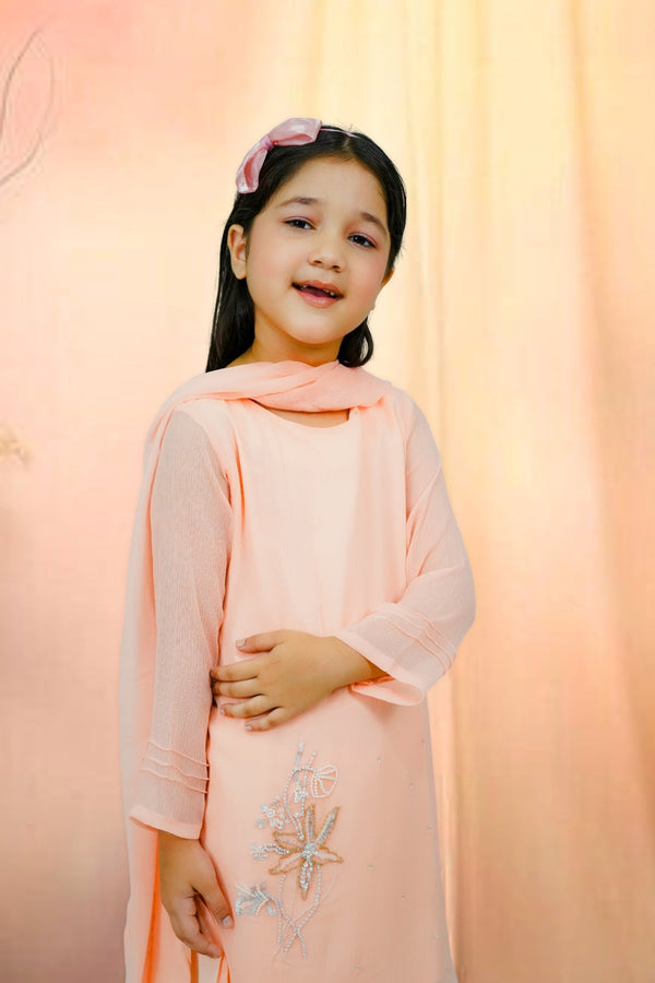 3-Piece Set Peach Handwork (adda) Sheep