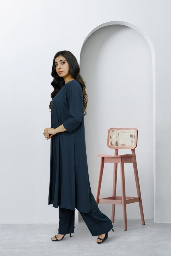 2-piece stitched Navy Blue Sheep