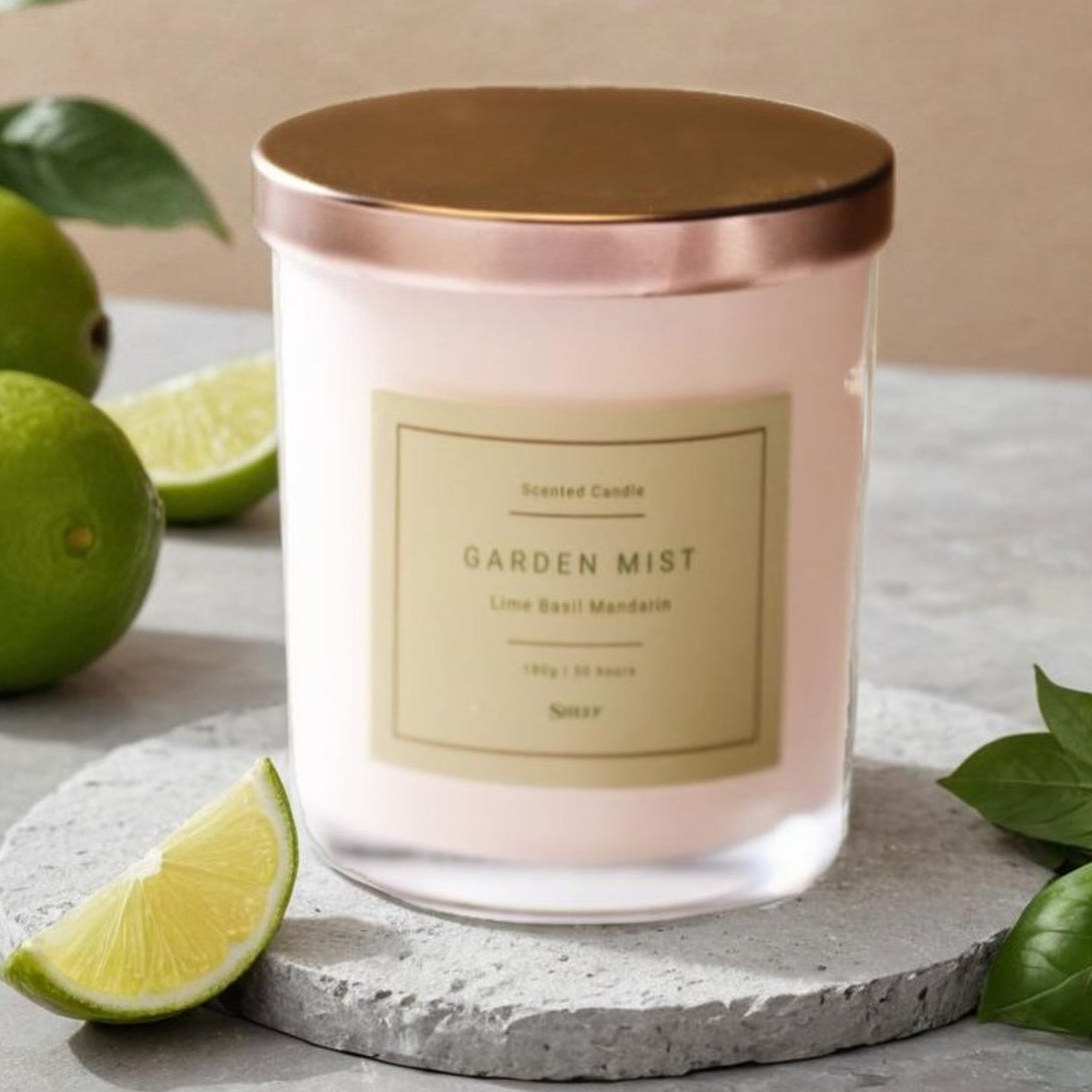 Garden Mist Candle Sheep
