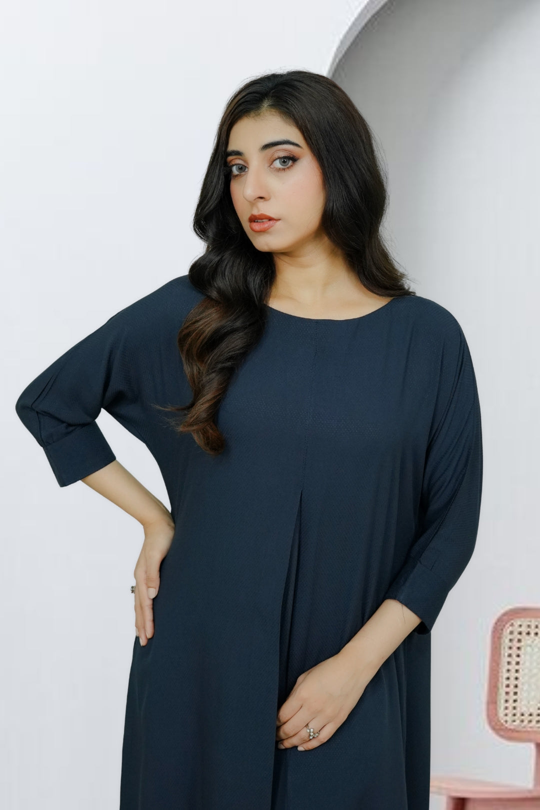 2-piece stitched Navy Blue Sheep