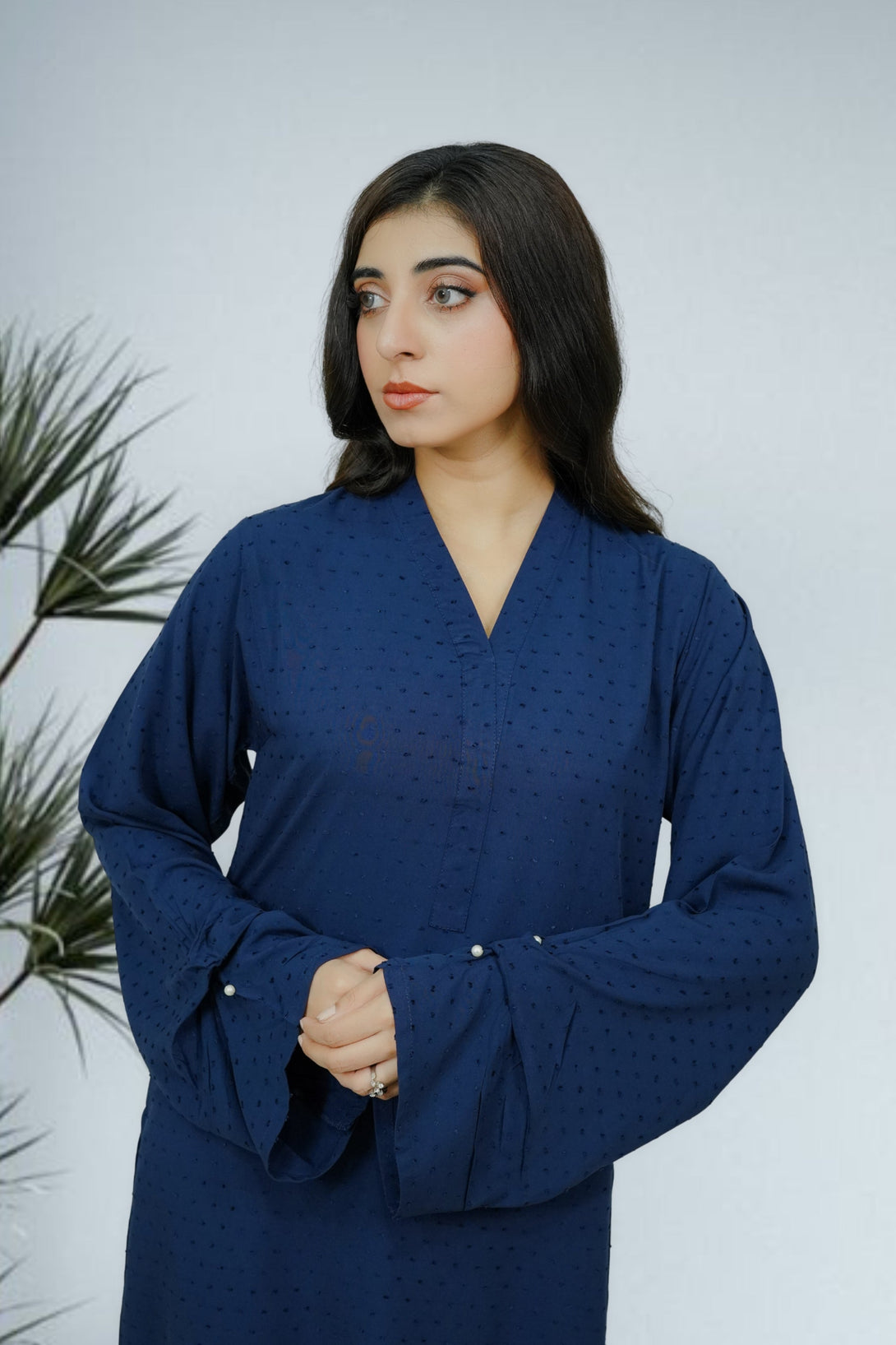 2-piece stitched Navy Blue Sheep