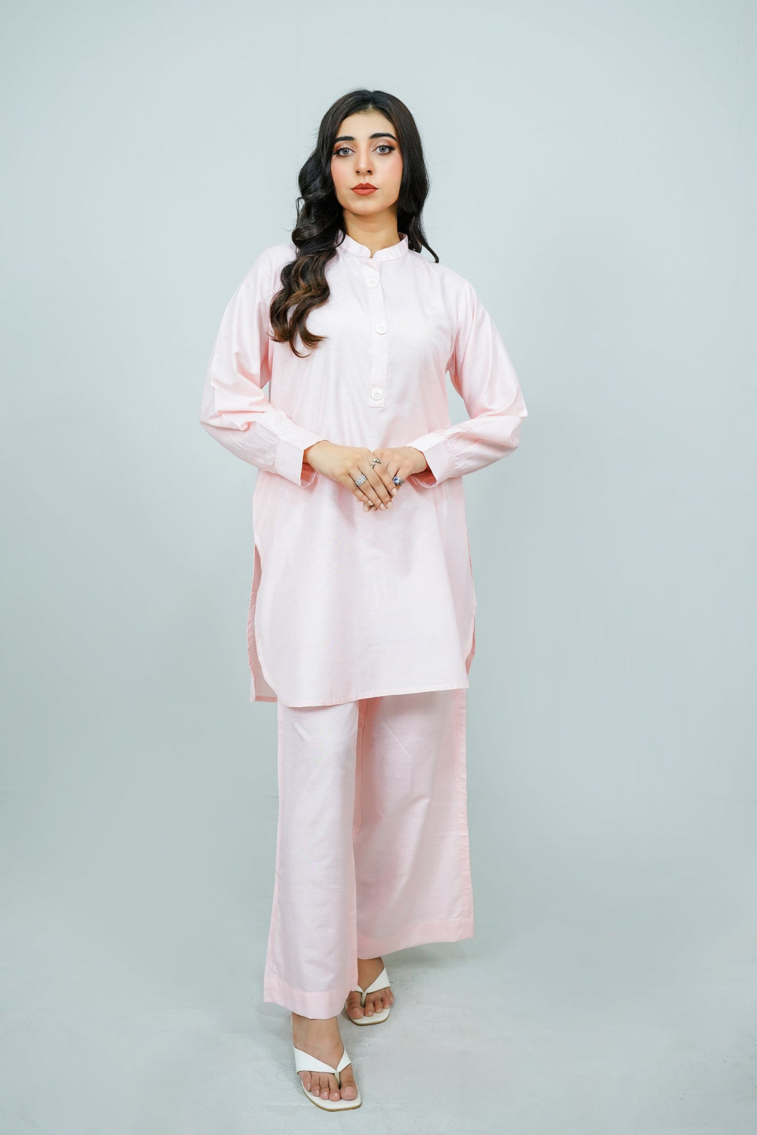 2-piece stitched Pink Sheep