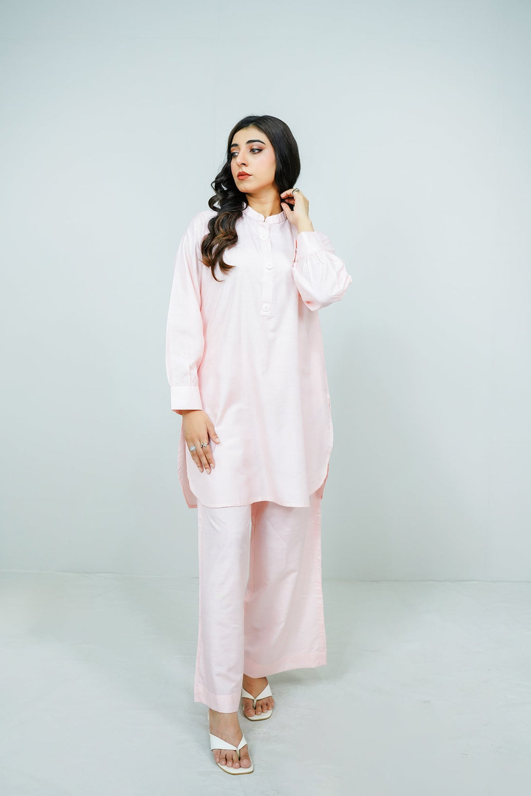 Pink Embroidered Sheep