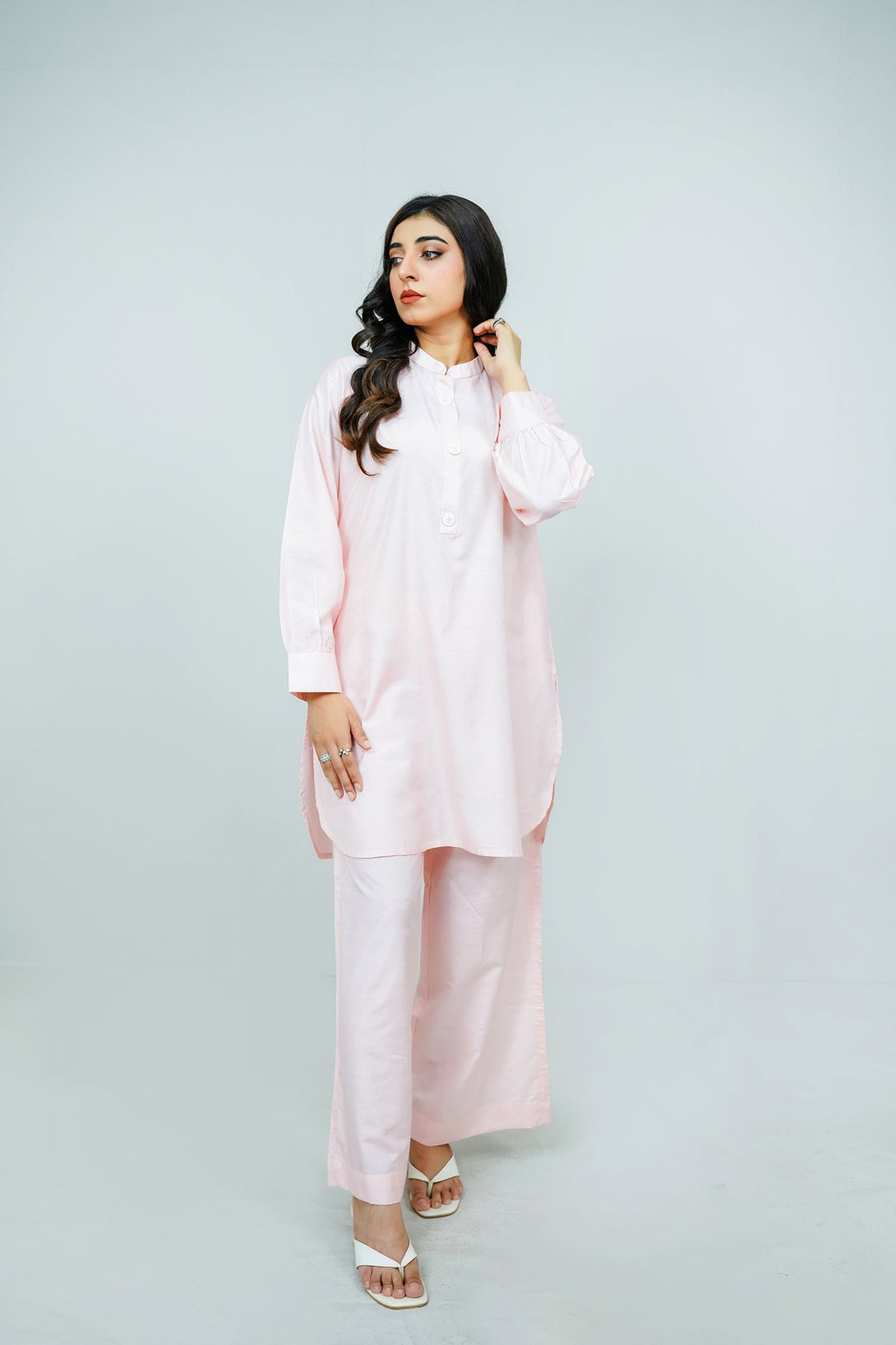 2-piece stitched Pink Sheep
