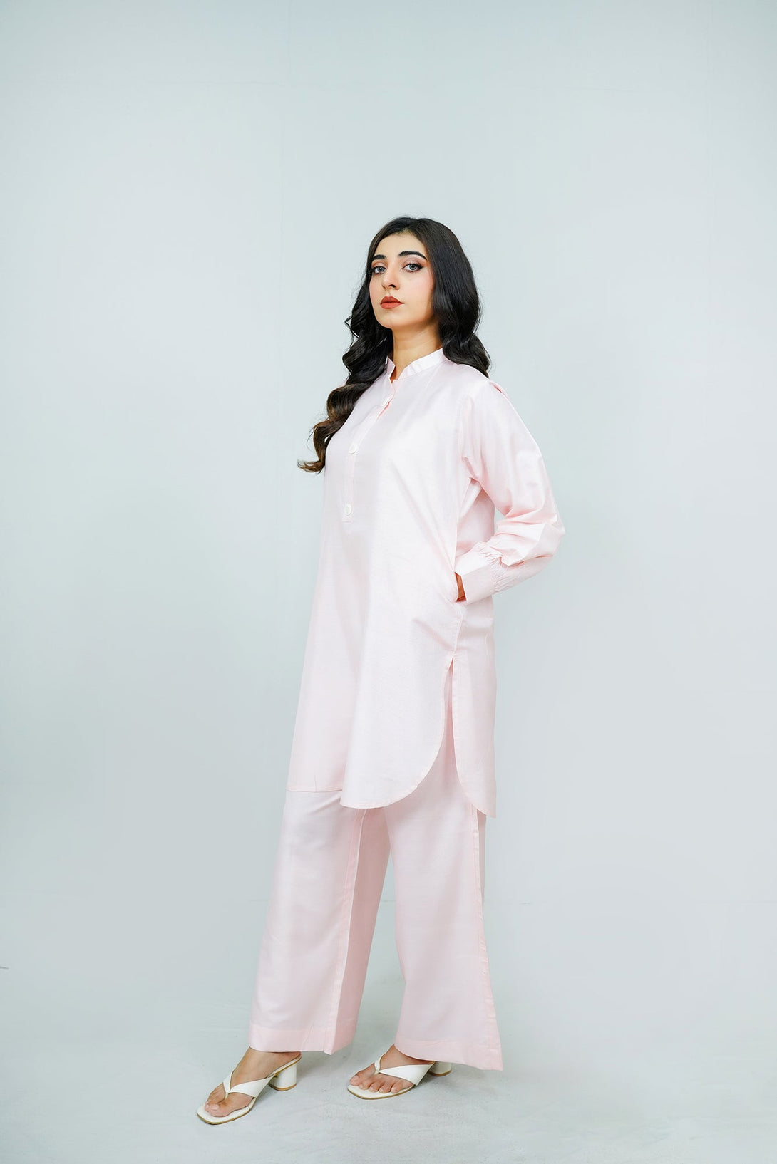 2-piece stitched Pink Sheep