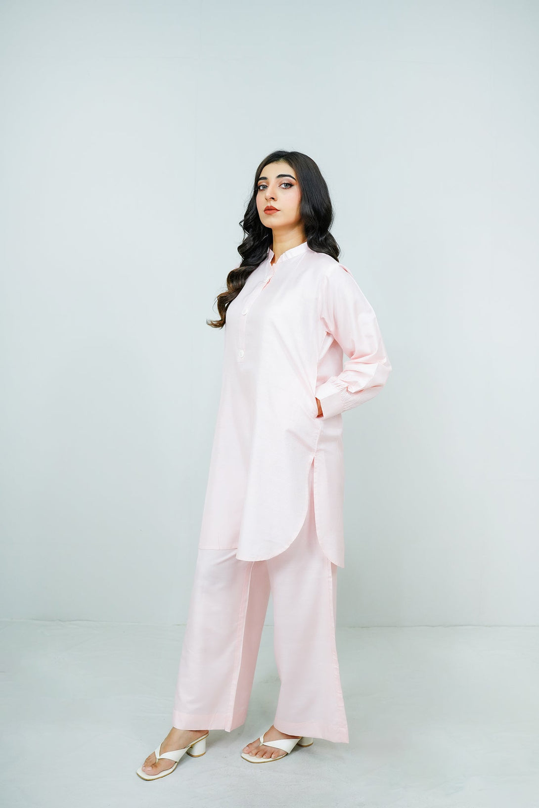 Pink Embroidered Sheep
