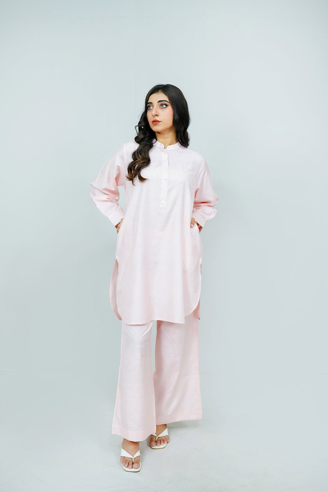 2-piece stitched Pink Sheep