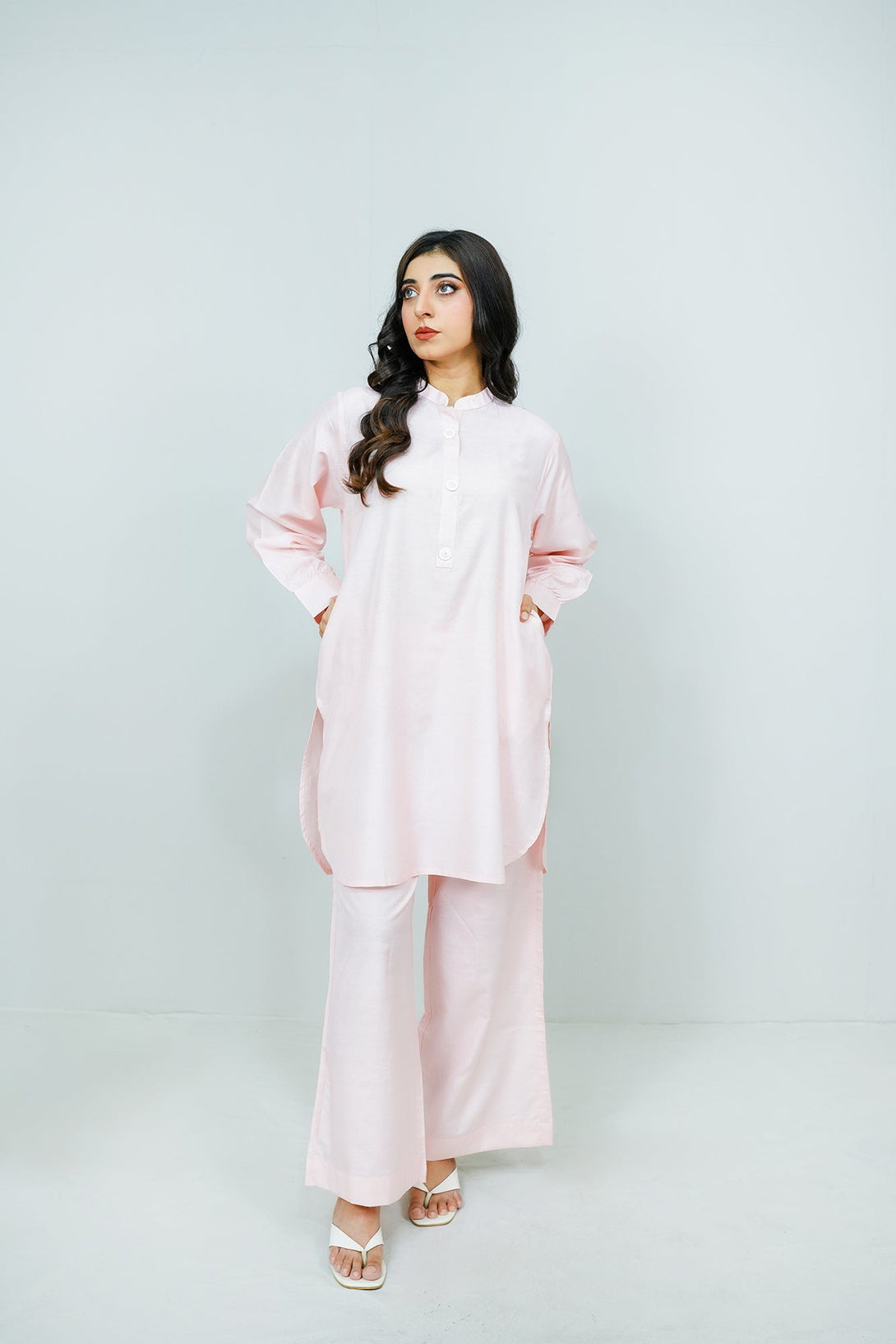 Pink Embroidered Sheep