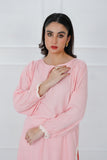 Classic Pink Embroidered stitched