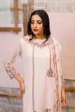 Classic Pwd Pink Embroidered stitched 3-piece