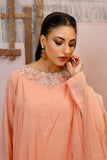 Classic Blush pink Hand-Embroidered stitched 3-piece