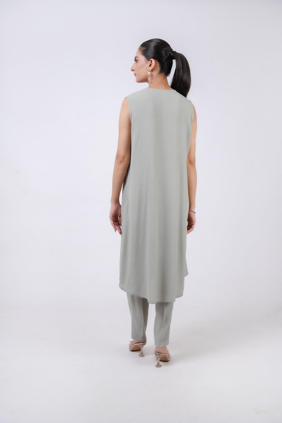 Classic Ash Grey Embroidered - Sheep