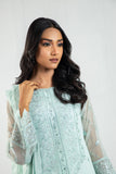 Jaleh Embroidered Shirt with Pants & Dupatta
