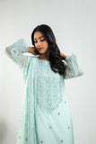Jaleh Embroidered Shirt with Pants & Dupatta