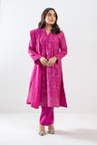 Pink Zephyr Embroidered Shirt with pants and embroidered Dupatta