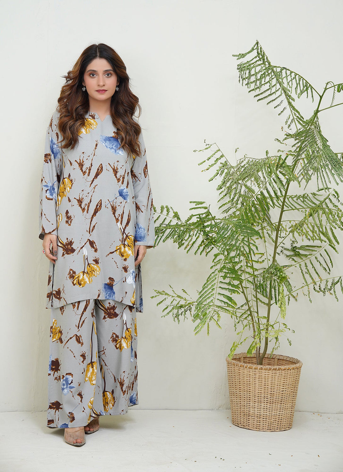 2-piece stitched Gray Sheep