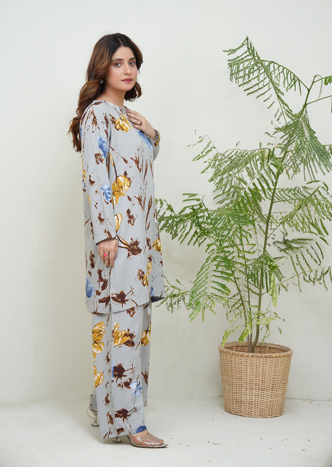 2-piece stitched Gray Sheep