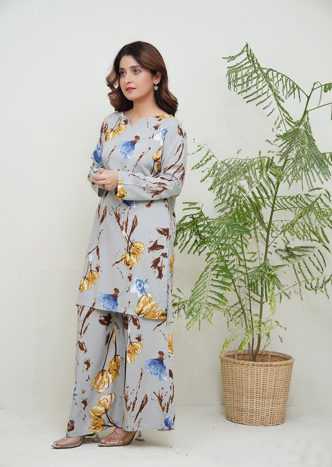 2-piece stitched Gray Sheep