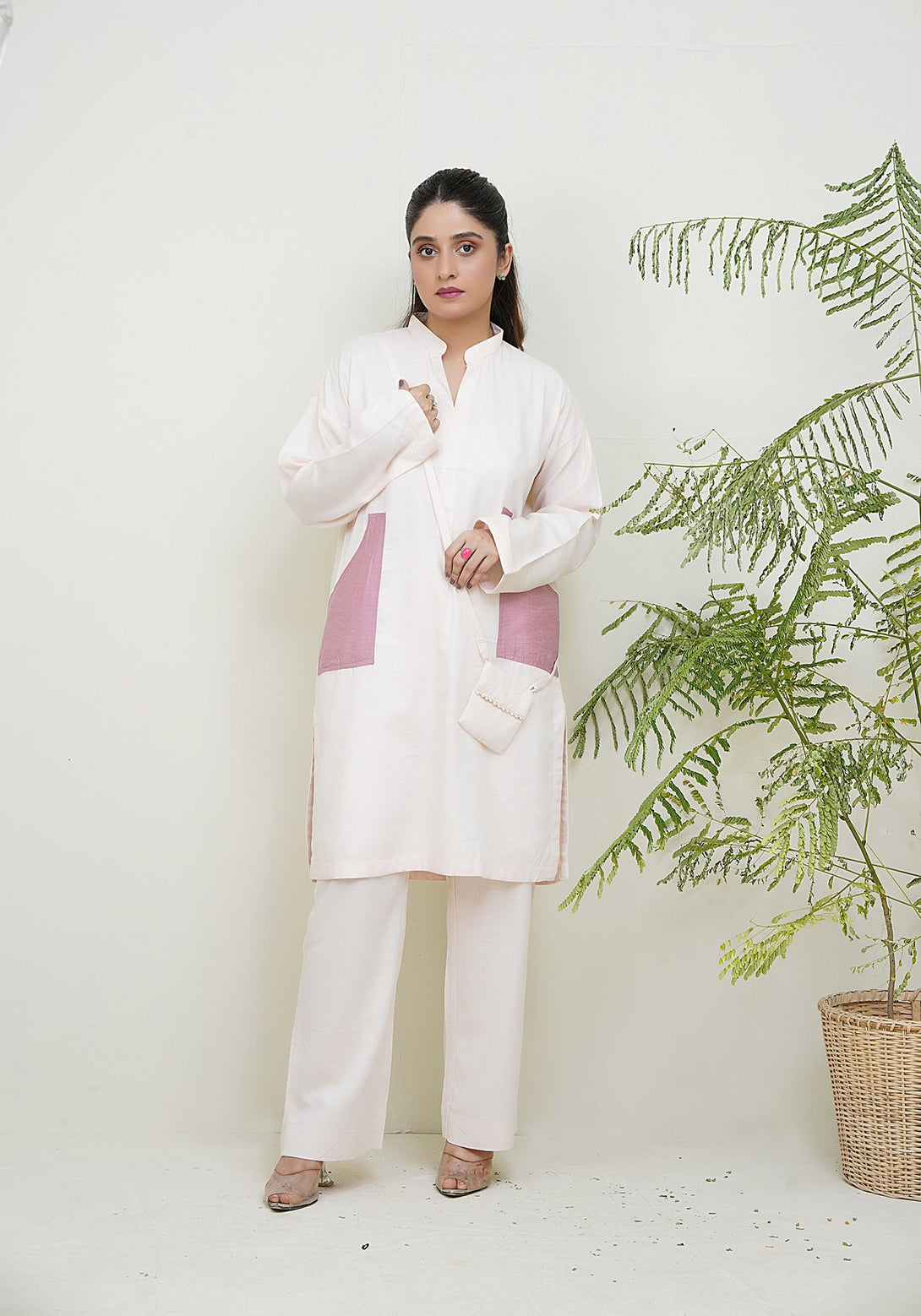 2-piece stitched Fawn Sheep