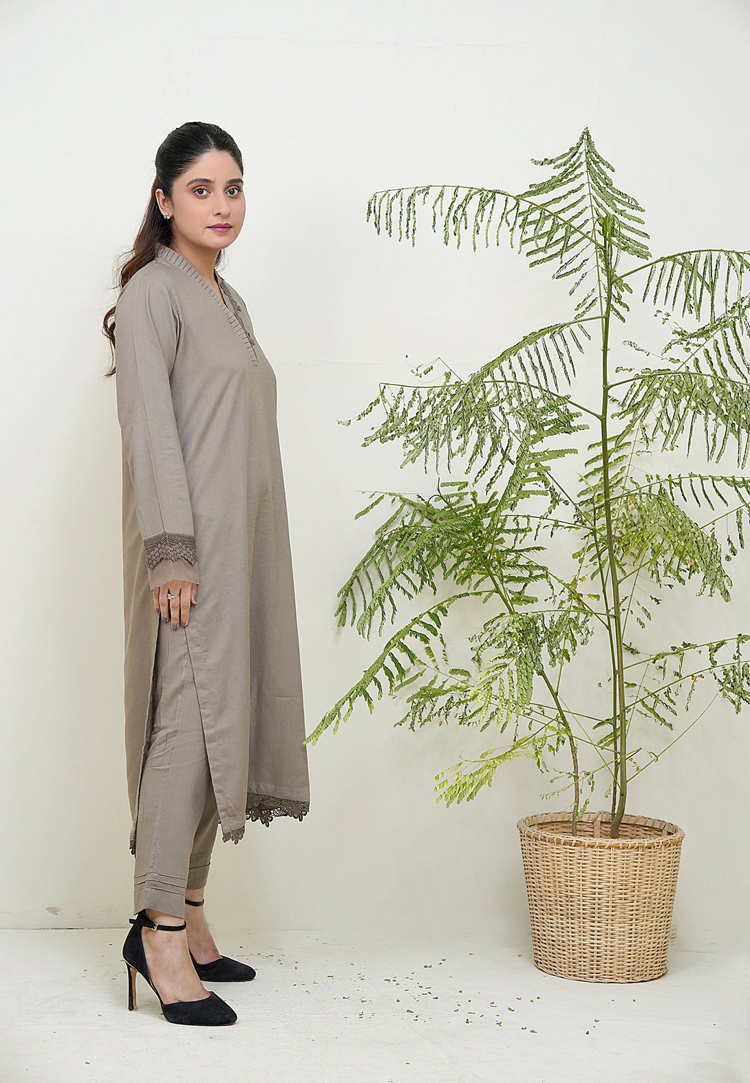 2-piece stitched Beige Sheep