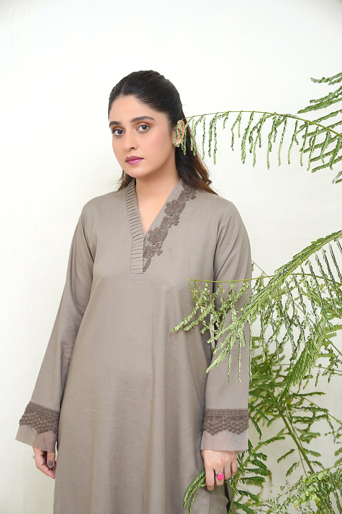 2-piece stitched Beige Sheep