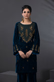 Edetta Embroidered Shirt With Pants & Dupatta