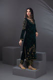 Carmella Embroidered Shirt With Pants & Dupatta